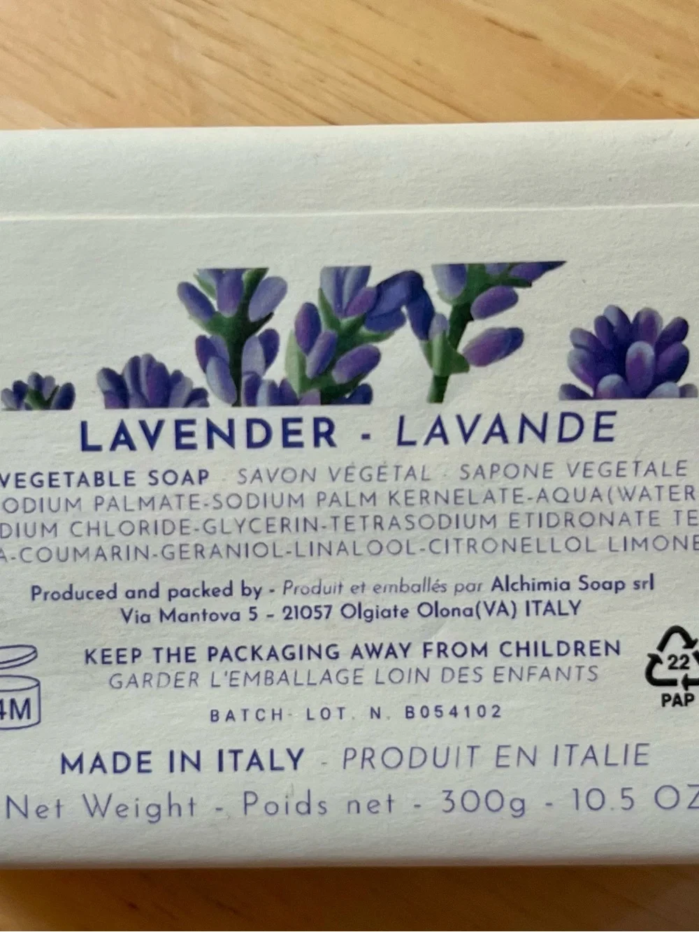 Soap Set Featuring Thymes, Restore and Alchimia